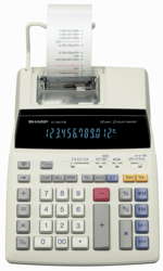 SHARP EL-2901PIII szalagos számológép